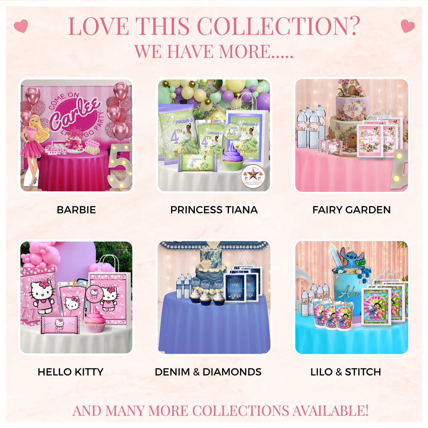 Gracie's Corner Party Favor Collection