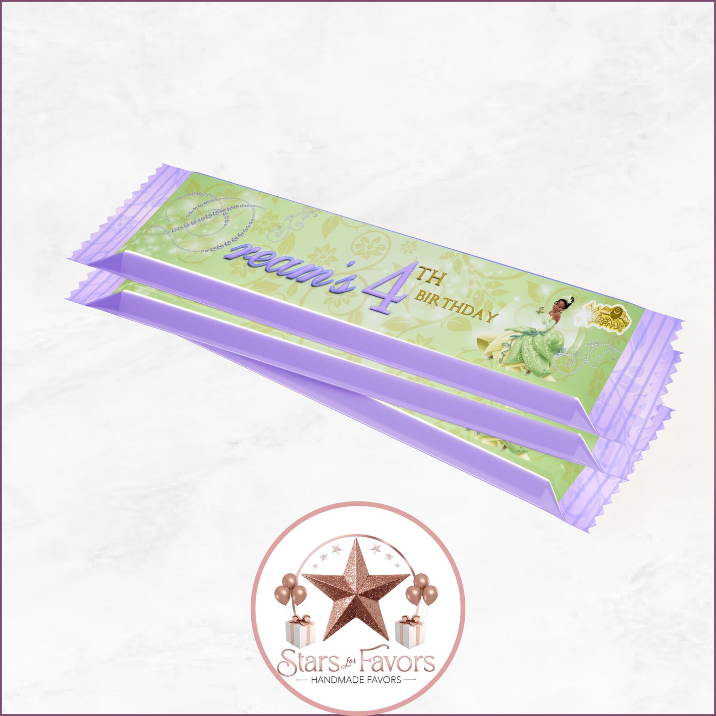 Princess Tiana Birthday Party Favor Collection