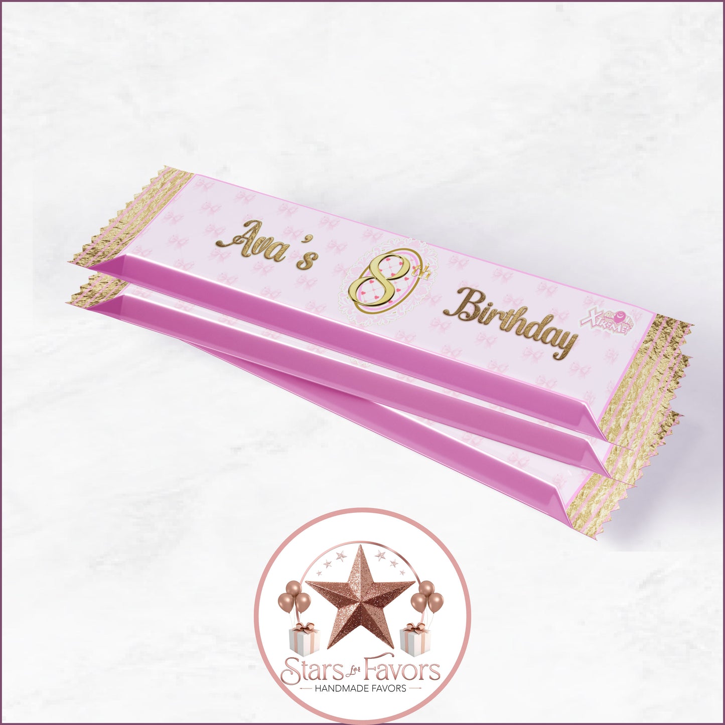 Pink Bow Party Favor Collection