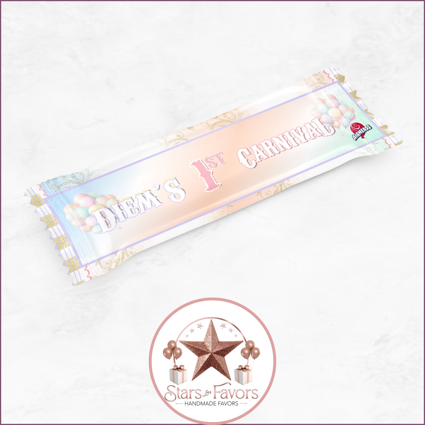 Pastel Carnival Party Favor Collection