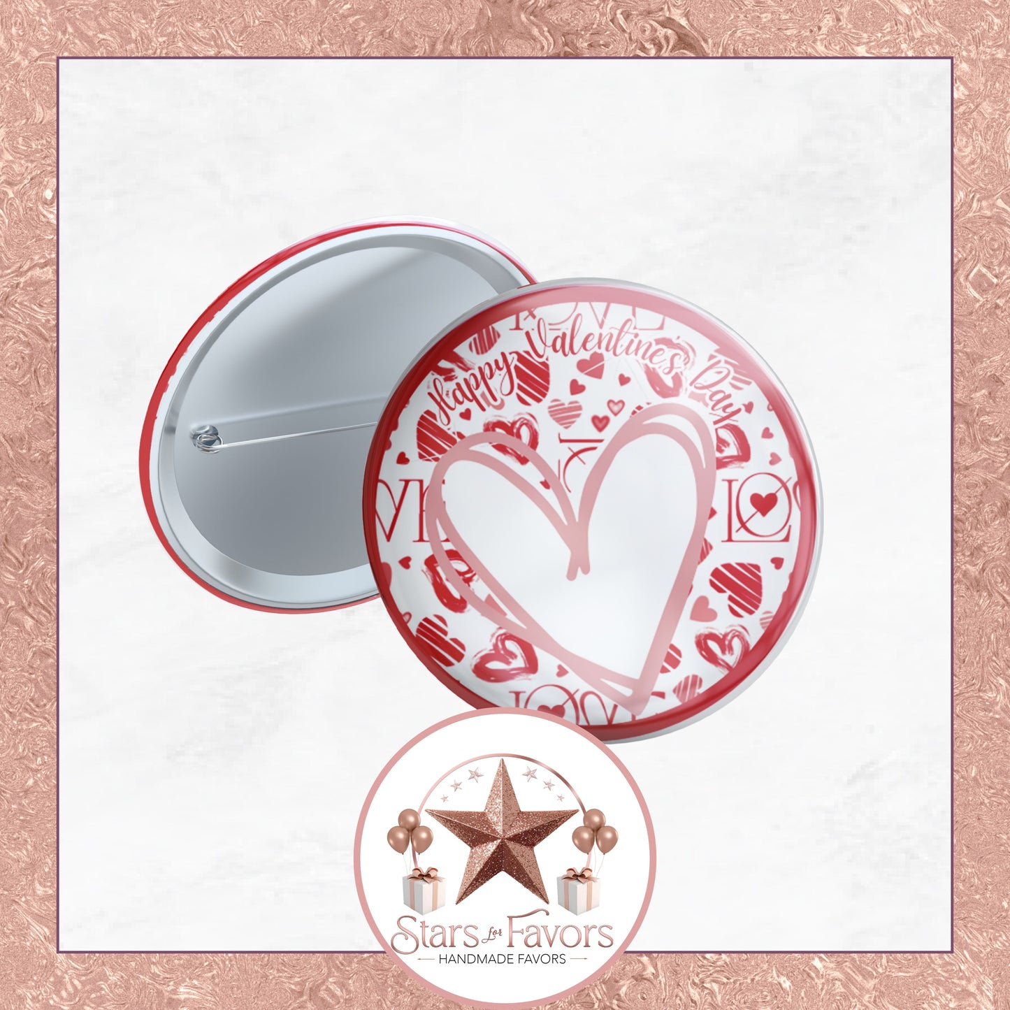 Valentine Hearts Party Favors