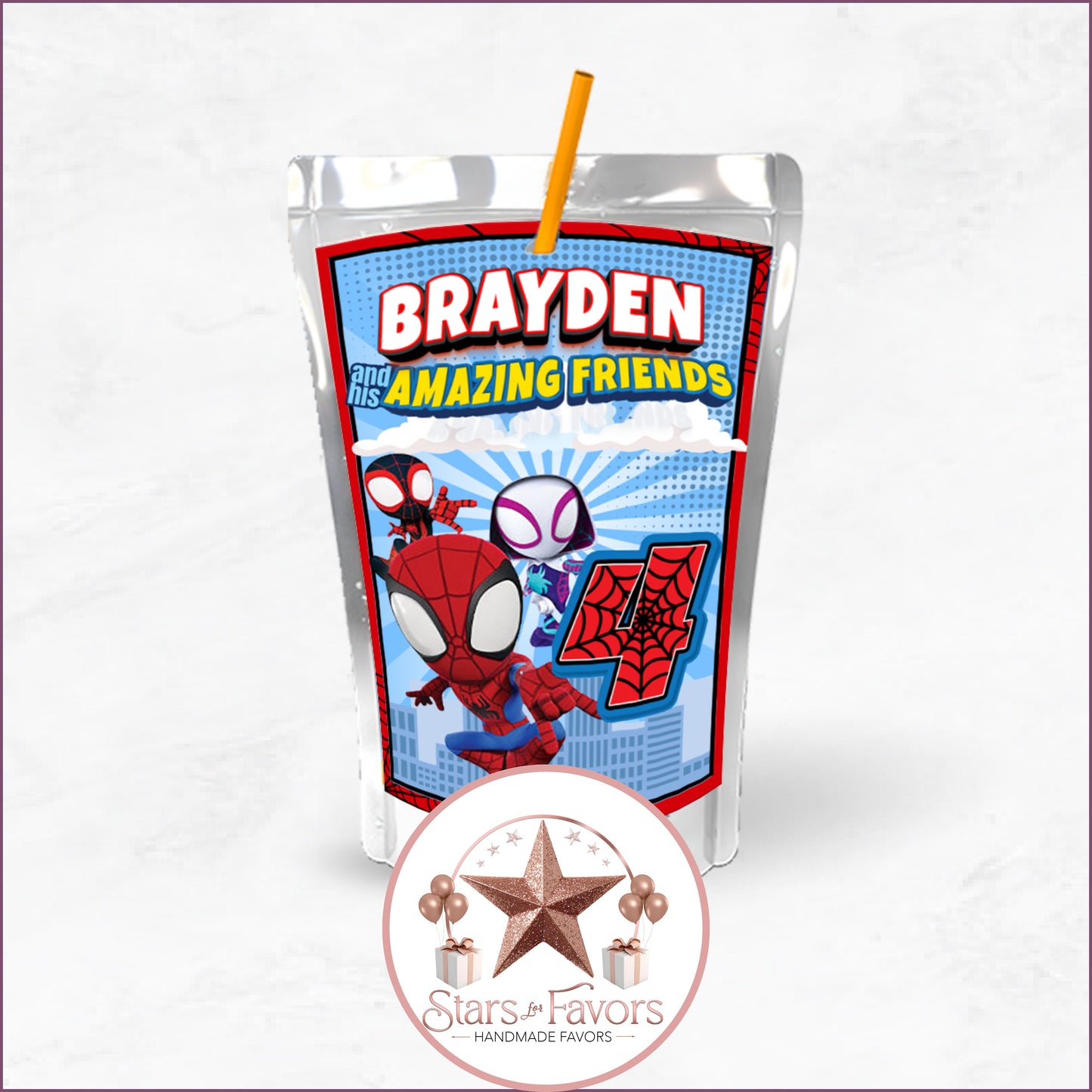 Spidey & Friends Party Favor Collection