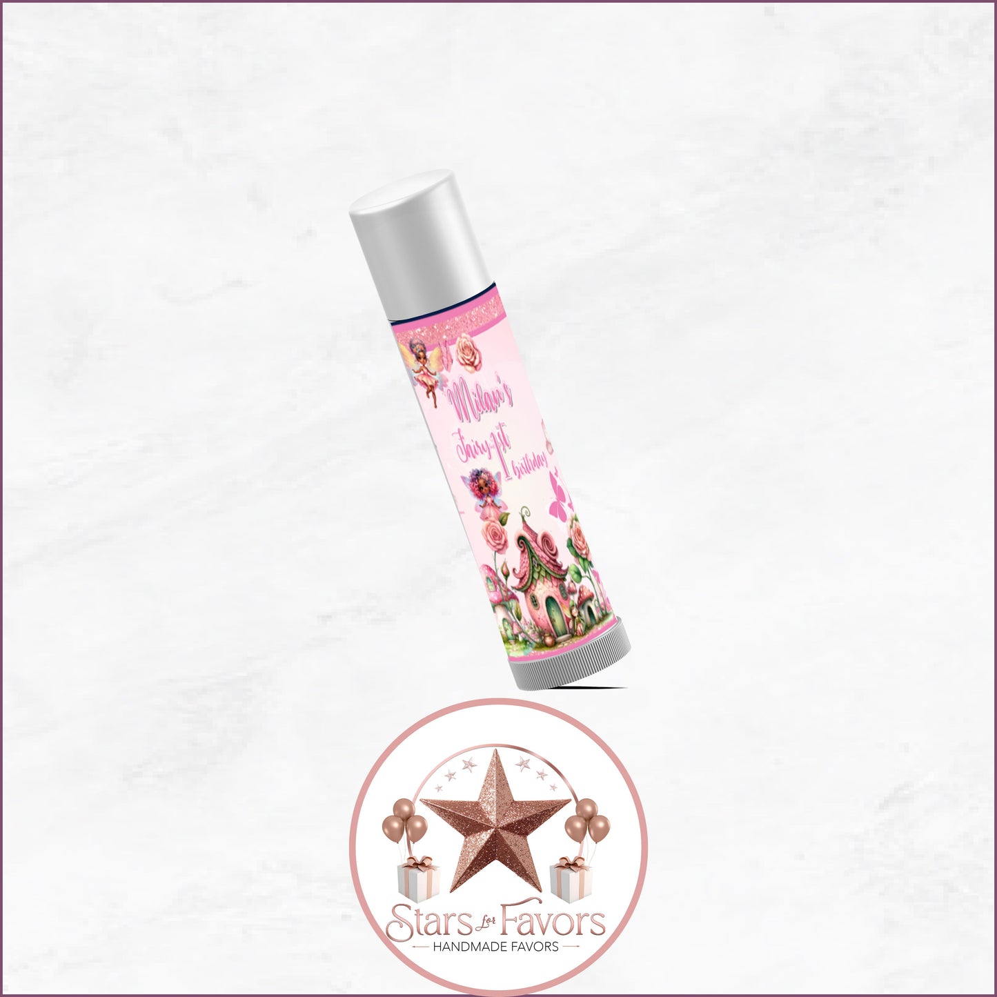 Pink Fairy Garden Party Favor Collection