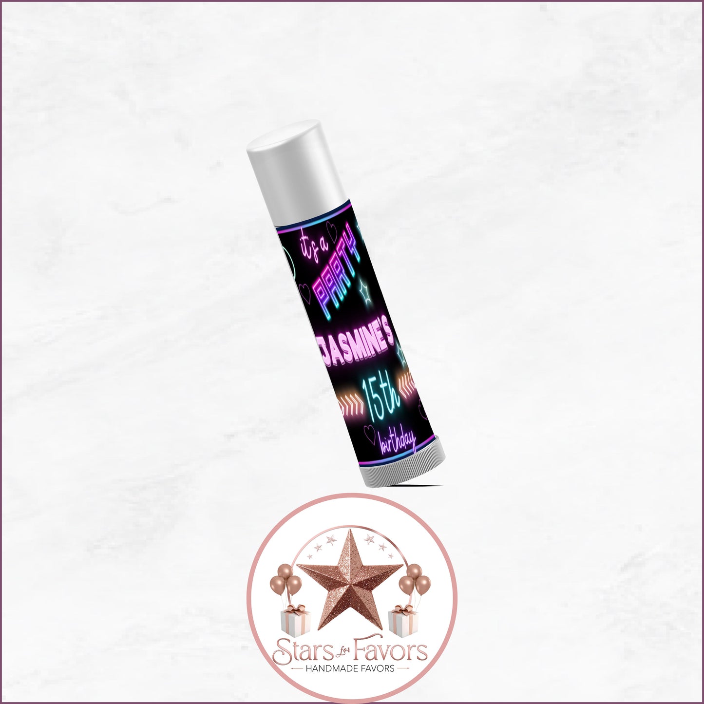 Itโs a Party โ Neon Birthday Party Favor Collection