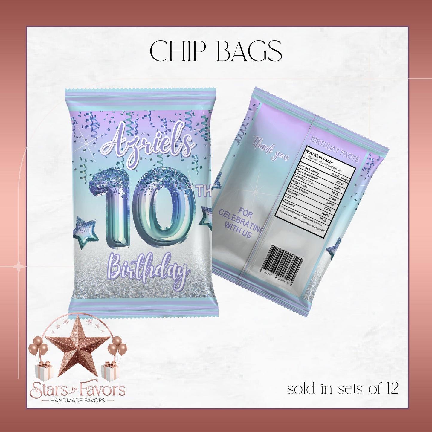 Ocean Foil Custom Chip Bags