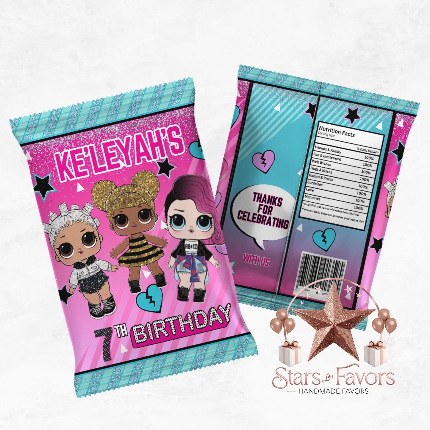 LOL Dolls Chip Bag