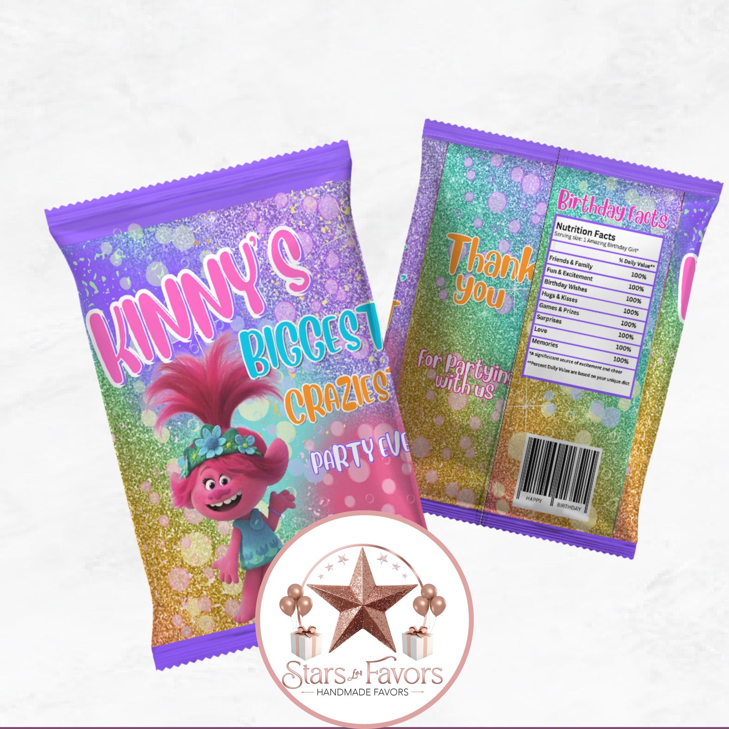 Trolls Craziest Party Favor Collection