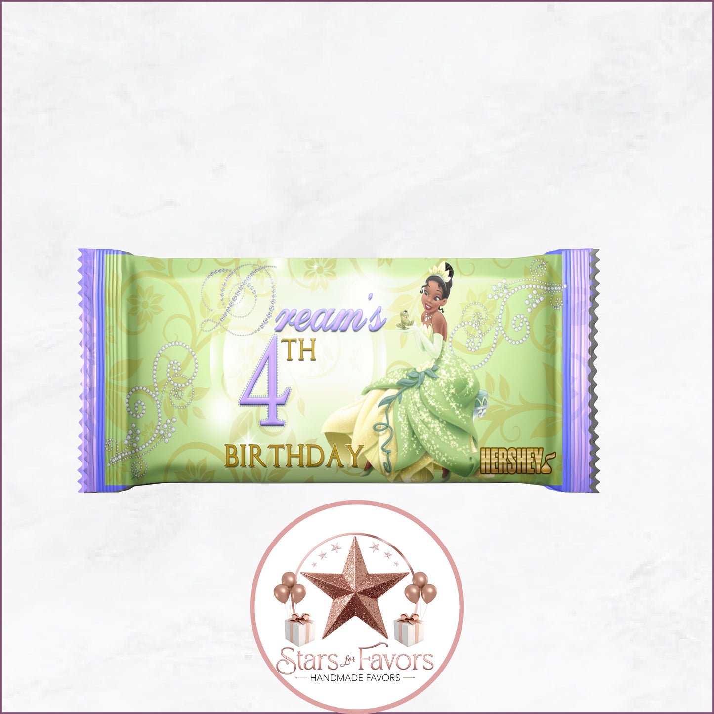 Princess Tiana Birthday Party Favor Collection