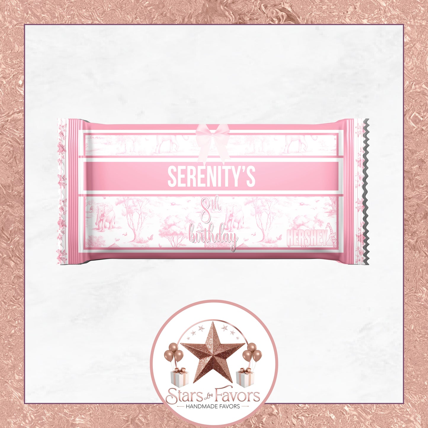 Toile Du Juoy Safari Pink