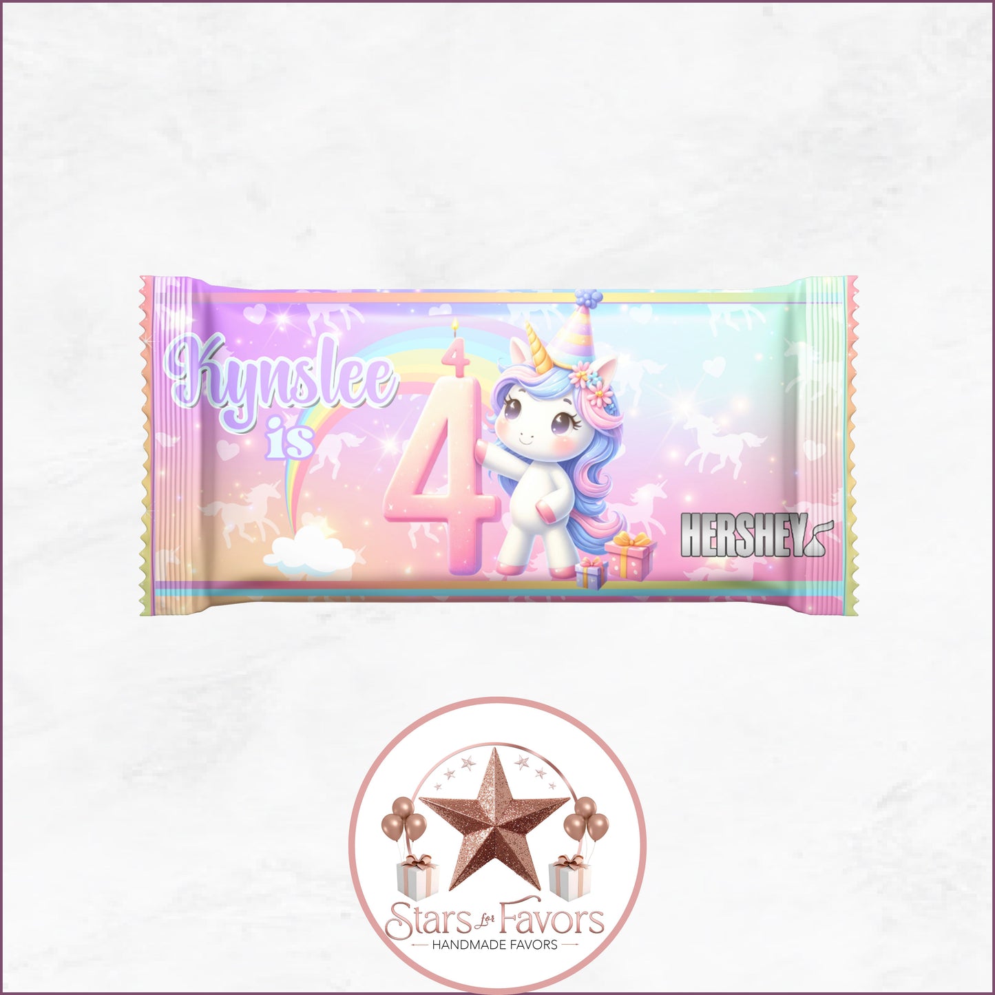 Rainbow Sparkle Unicorn Party Favor Collection