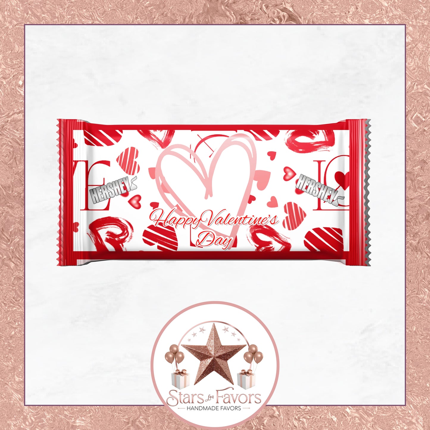 Valentine Hearts Party Favors