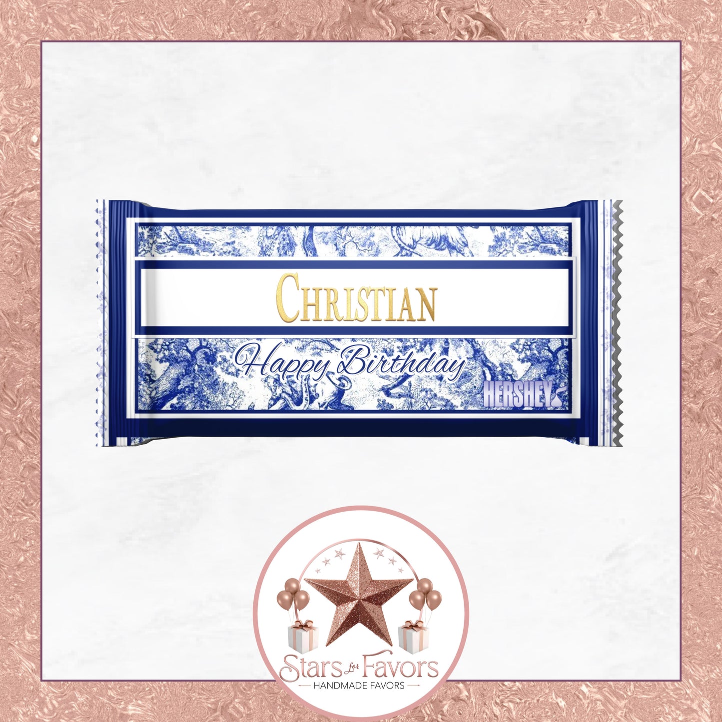 Toile Du Juoy Classic Blue