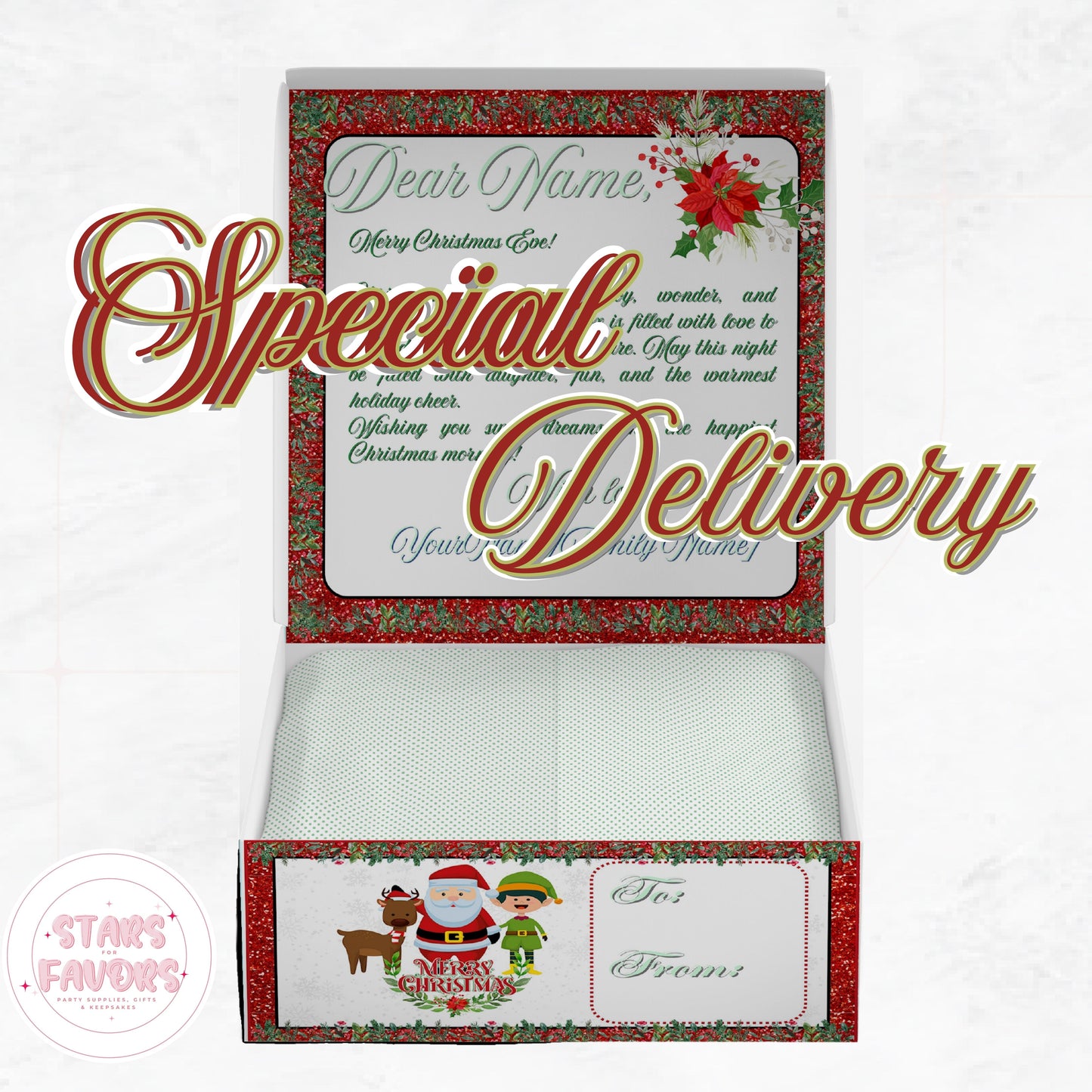 Santa's Special Delivery Christmas Eve Gift Box