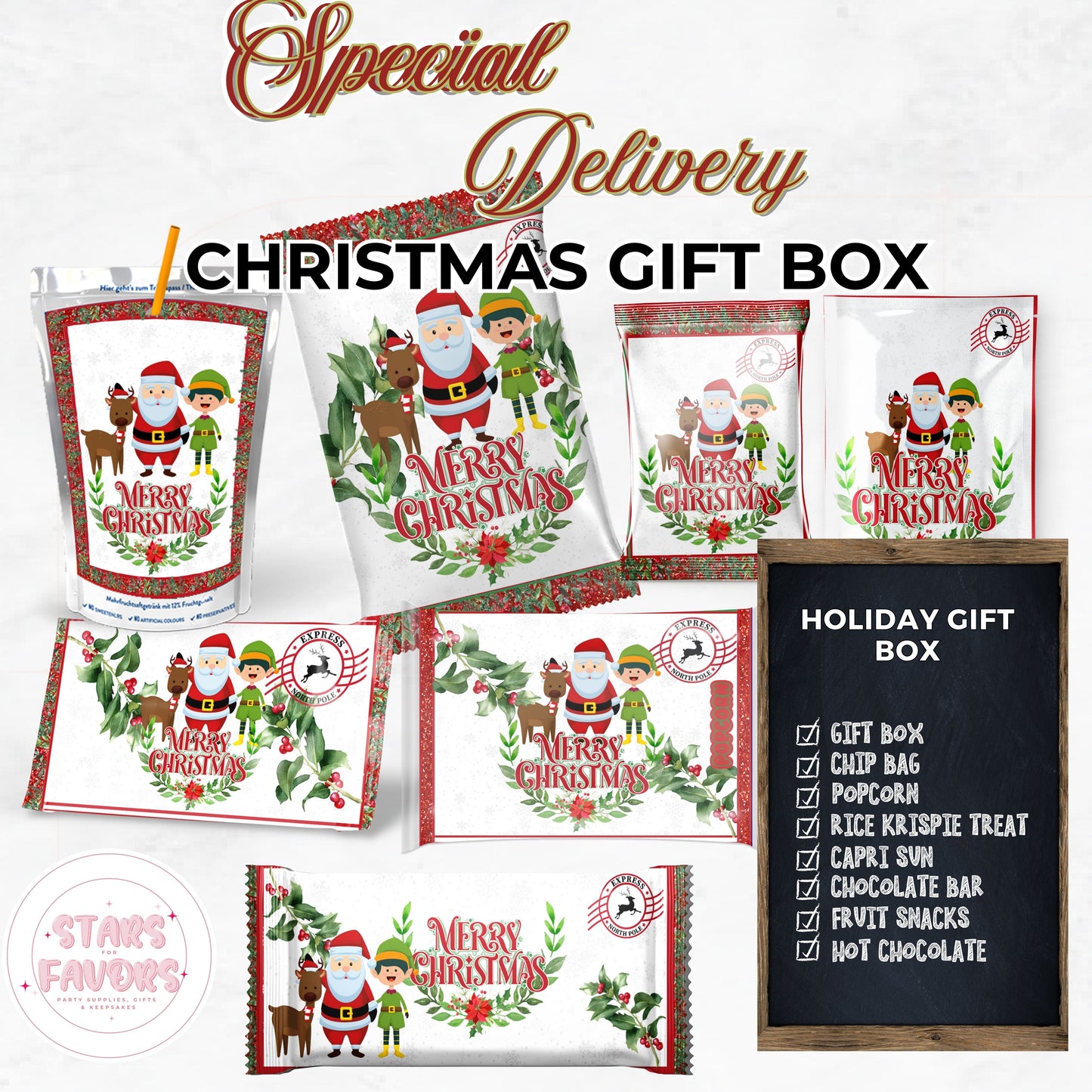 Santa's Special Delivery Christmas Eve Gift Box