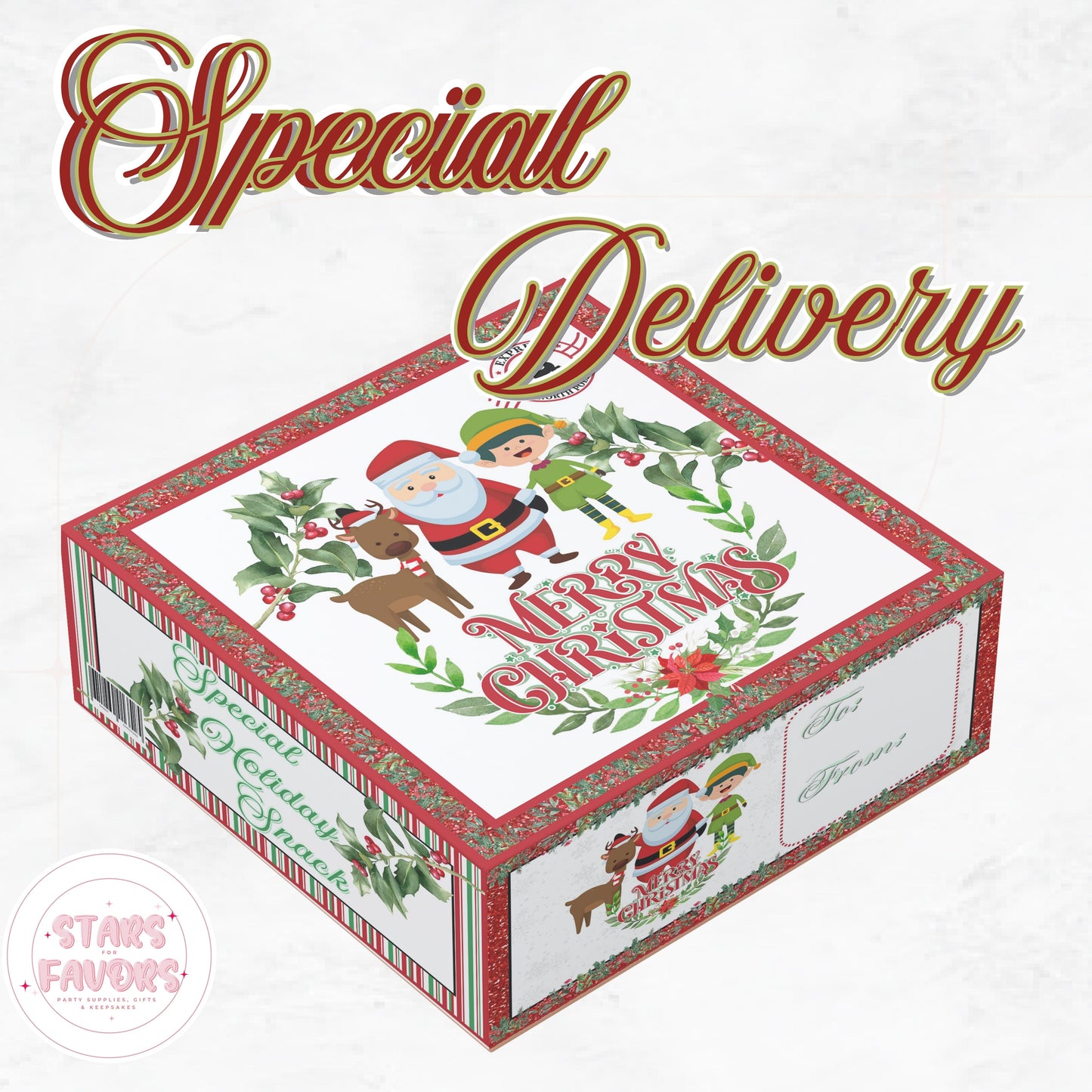 Santa's Special Delivery Christmas Eve Gift Box