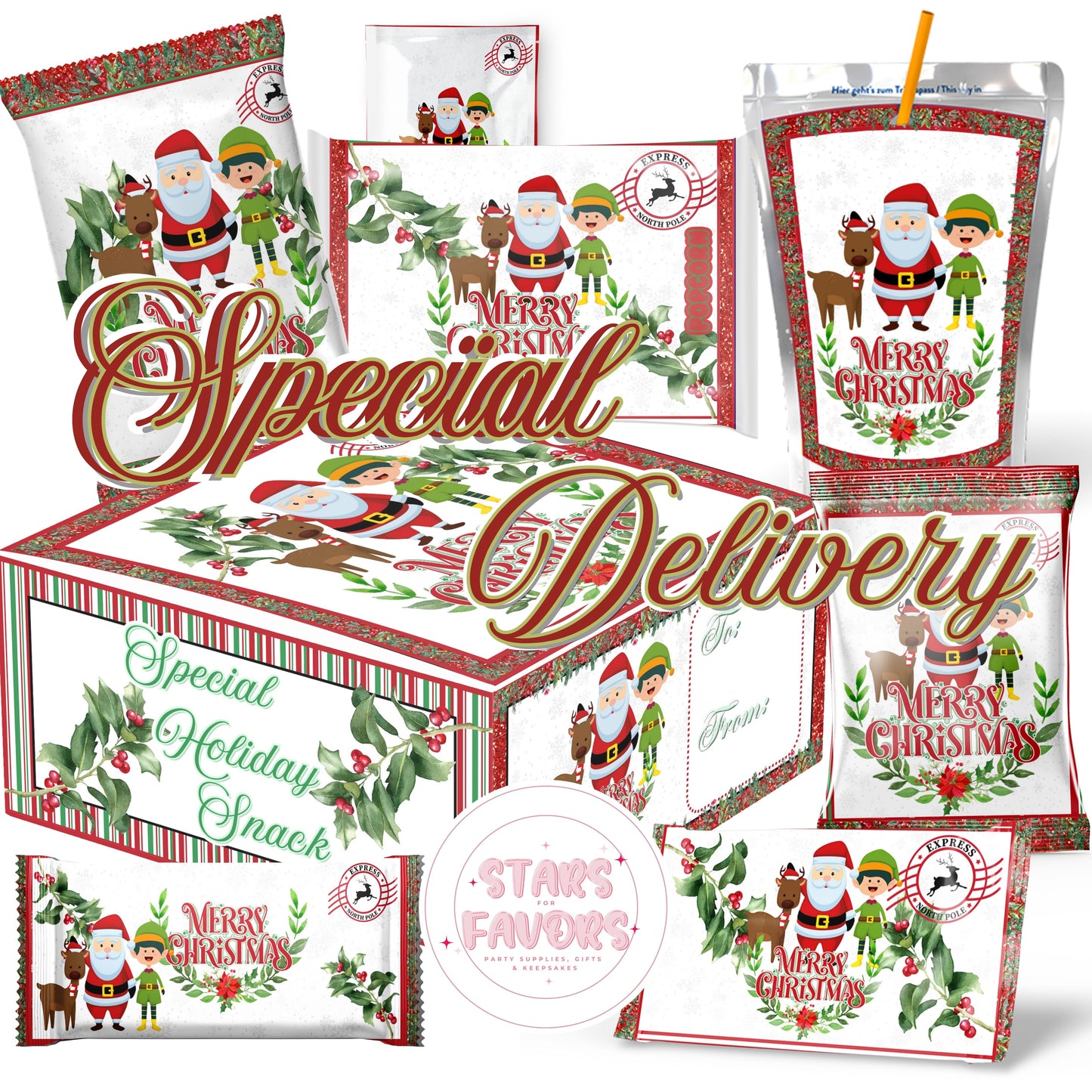 Santa's Special Delivery Christmas Eve Gift Box