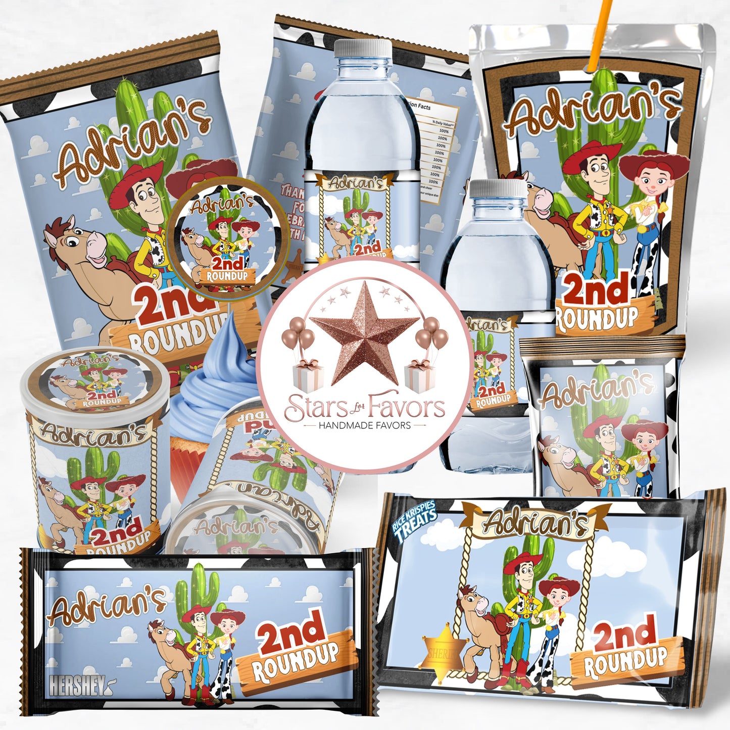 Toy Cowboy Roundup Party Favor Collection