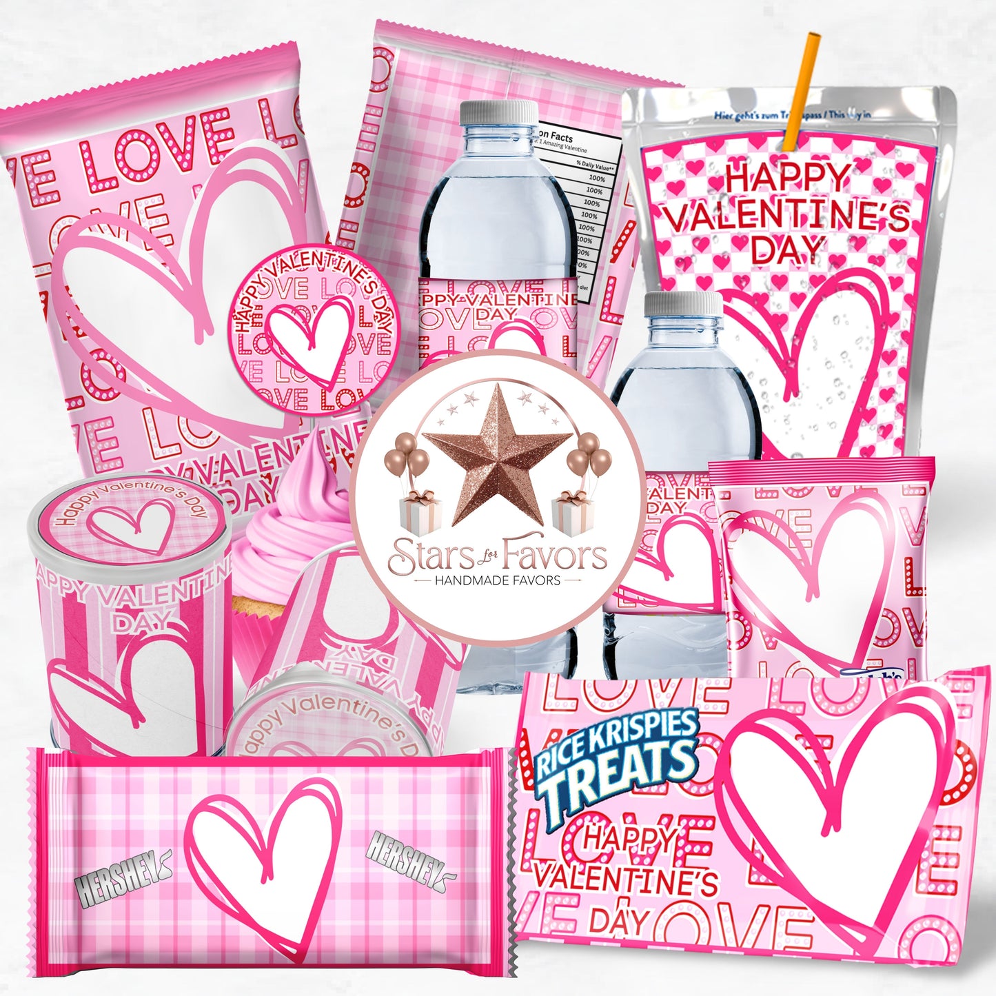 Love Valentine Party Favors