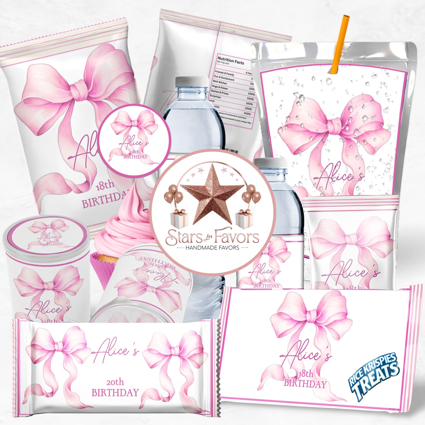 Coquette Pink Bow