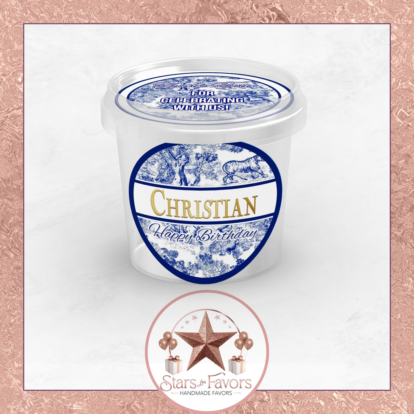 Toile Du Juoy Classic Blue