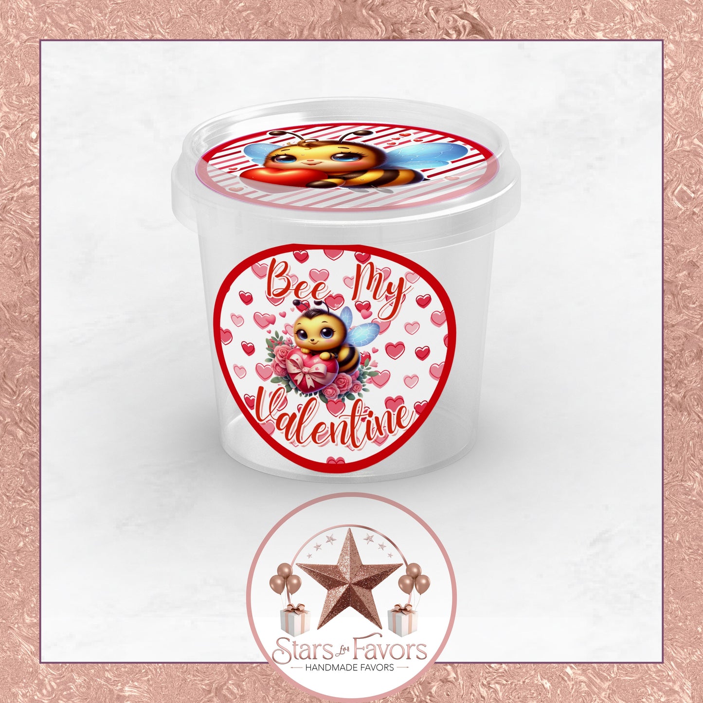 Bee My Valentine Party Favors