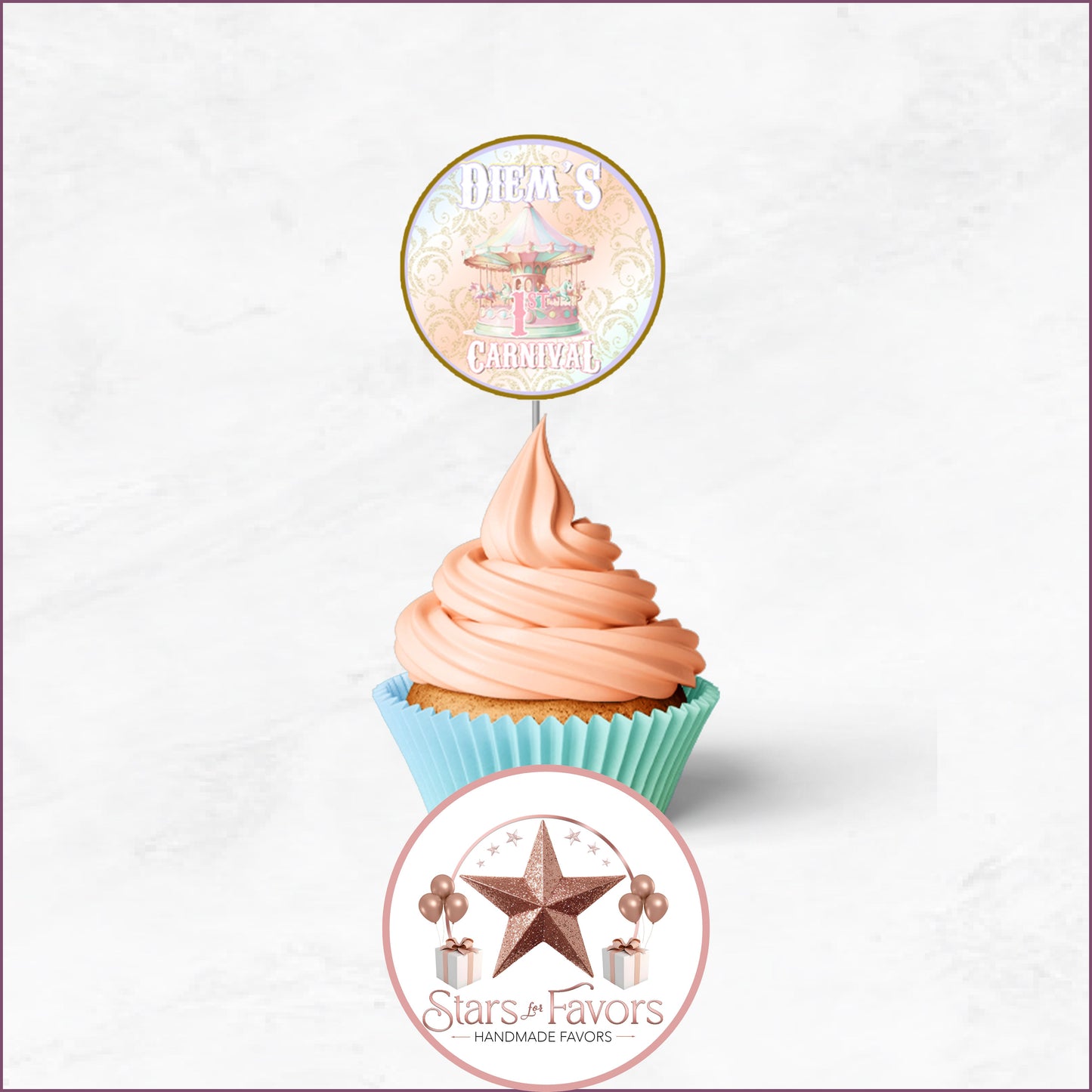 Pastel Carnival Party Favor Collection