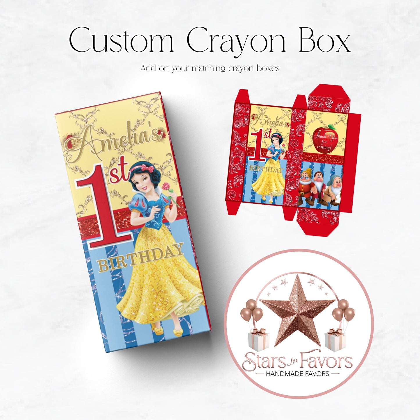 Snow White Custom Coloring Book
