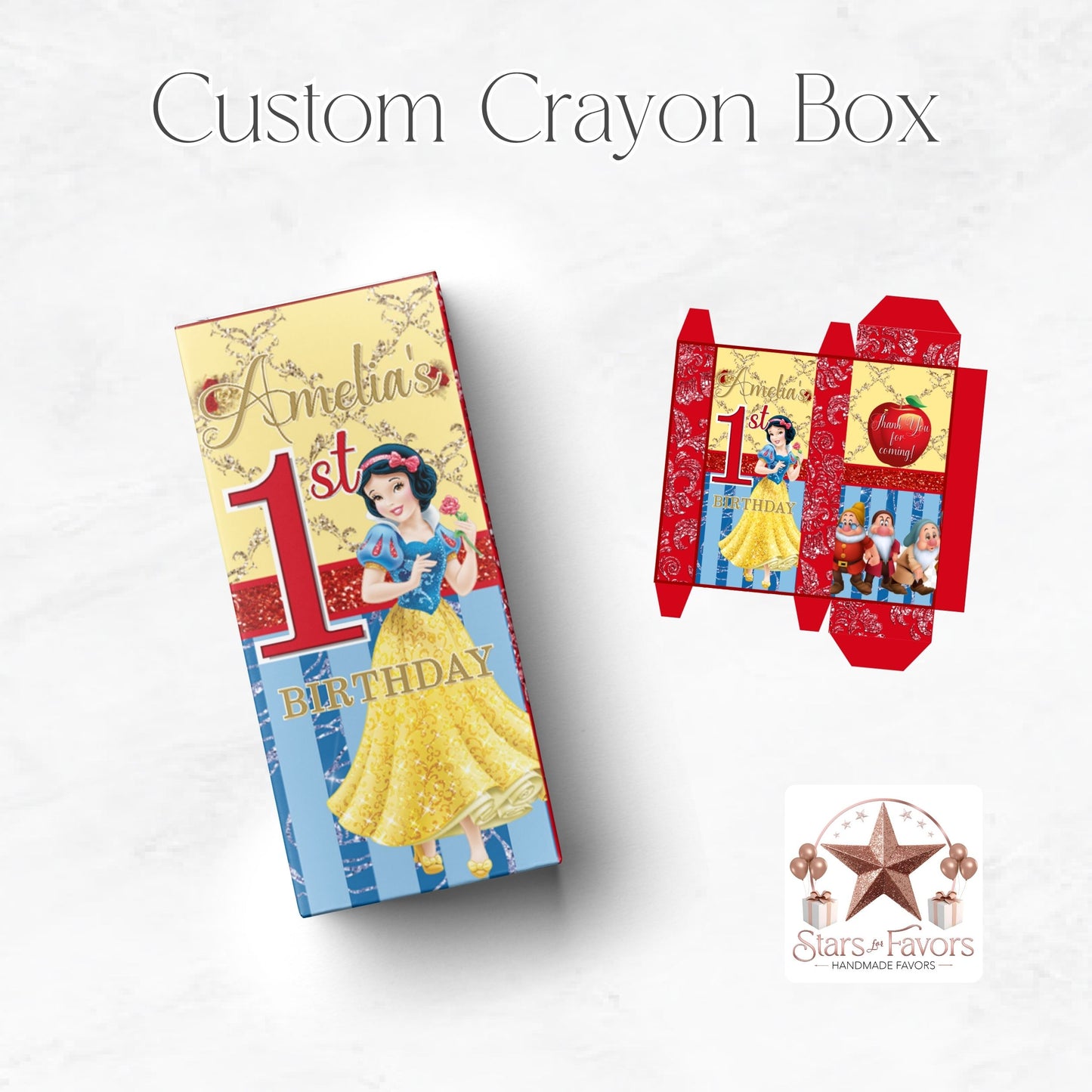 Snow White Custom Coloring Book