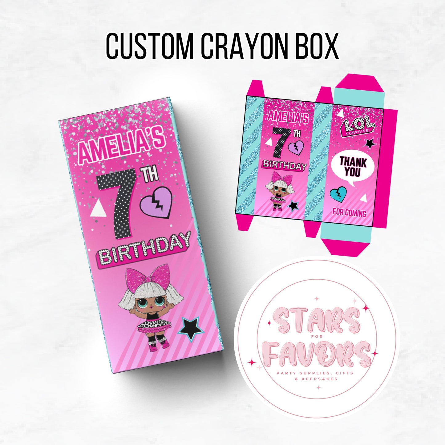 LOL Dolls Customized Coloring Book