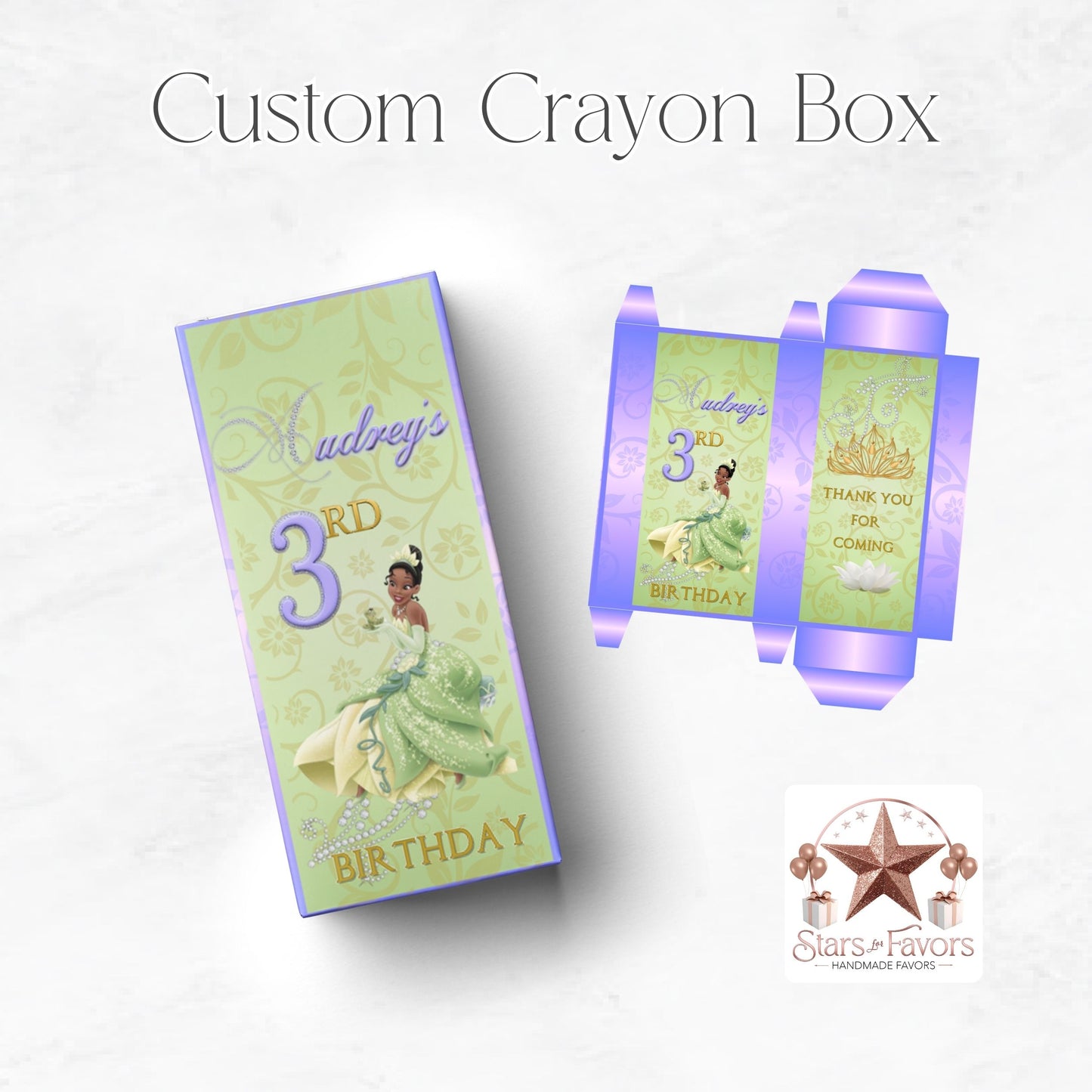 Princess Tiana & The Frog Custom Coloring Book