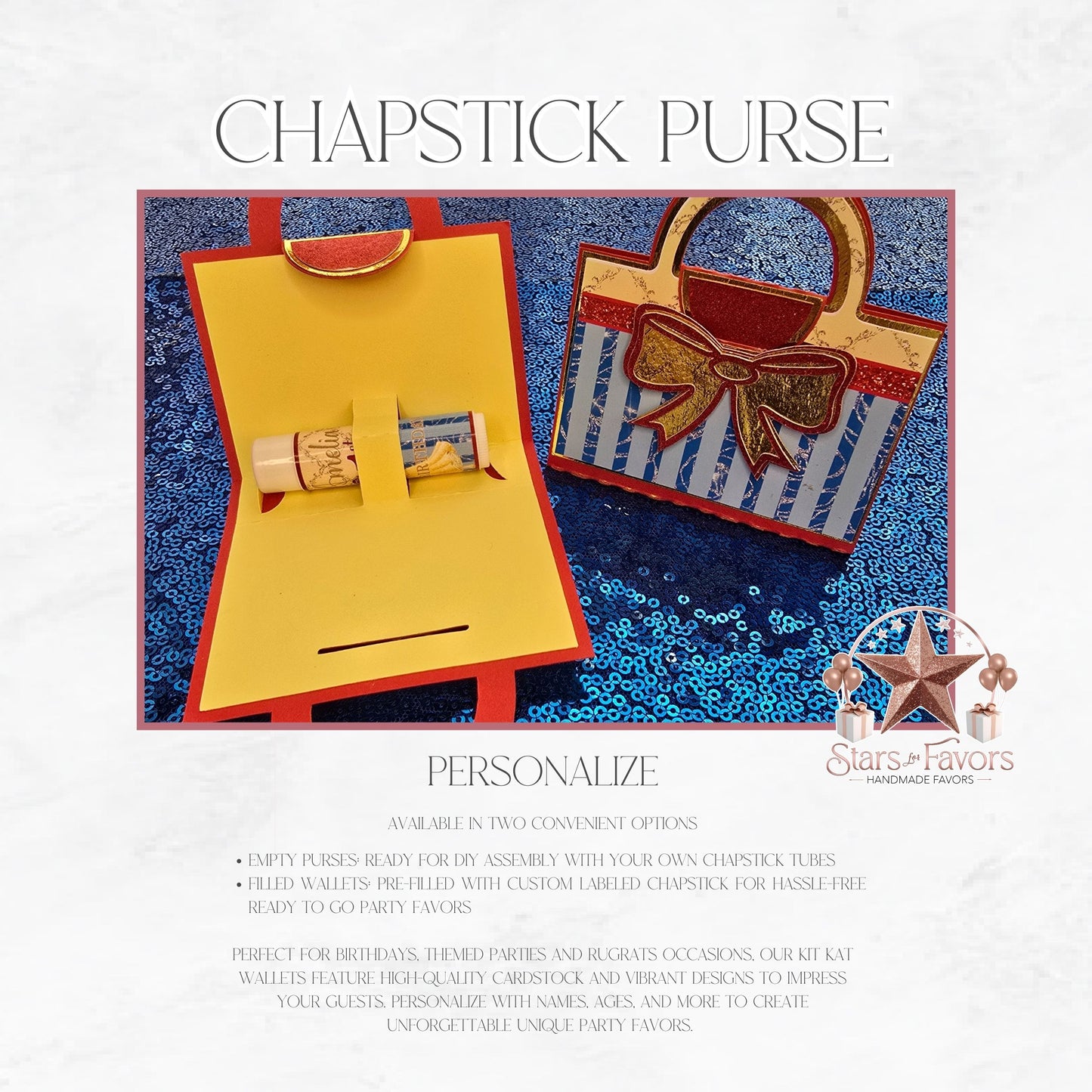Snow White Chapstick Purse
