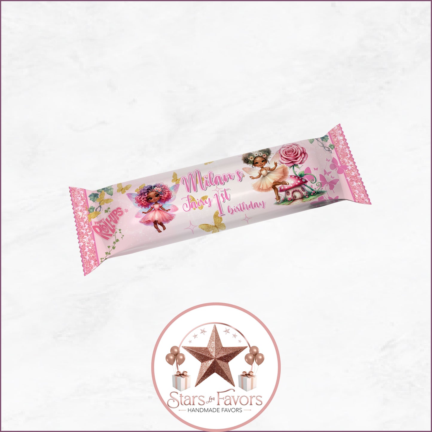 Pink Fairy Garden Party Favor Collection