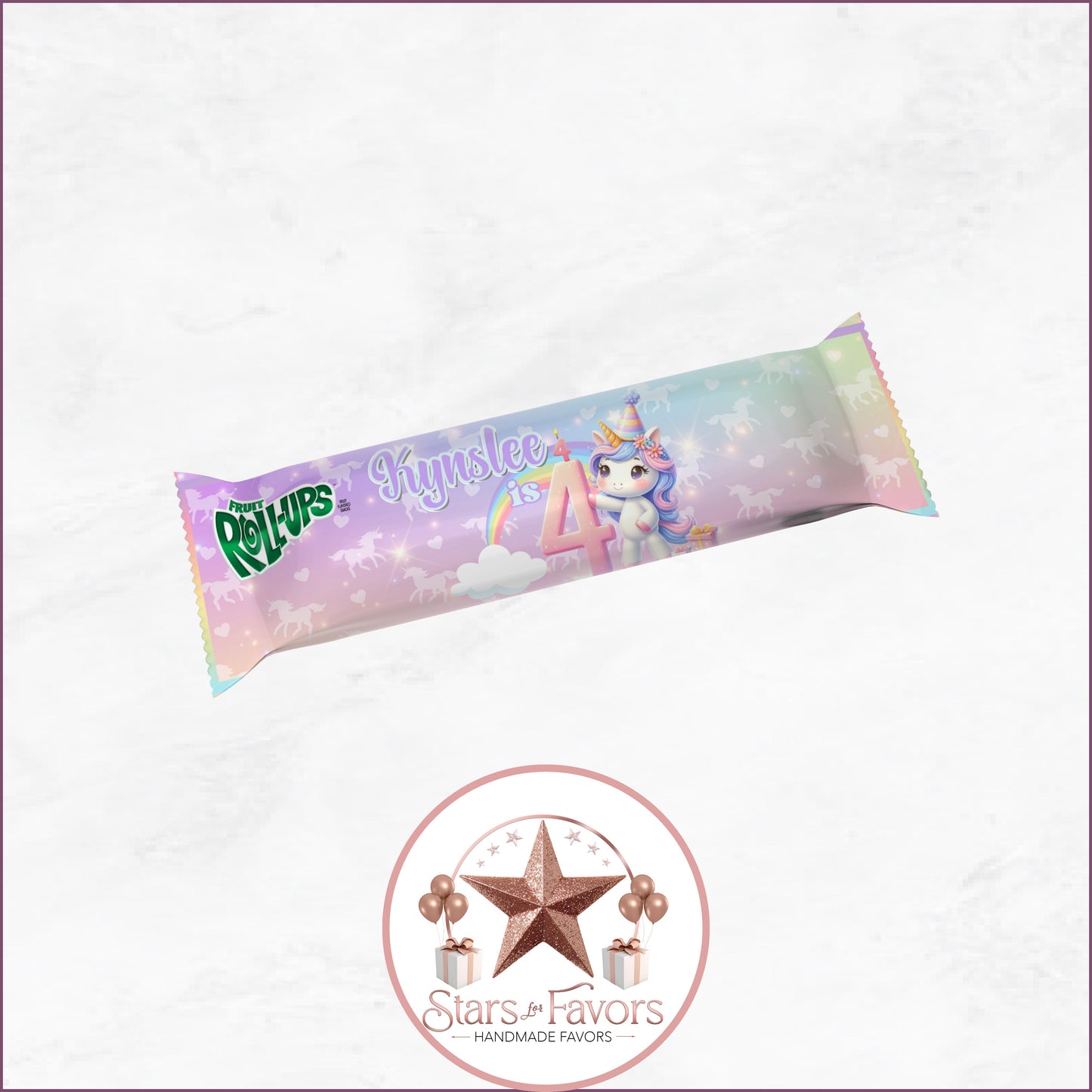 Rainbow Sparkle Unicorn Party Favor Collection