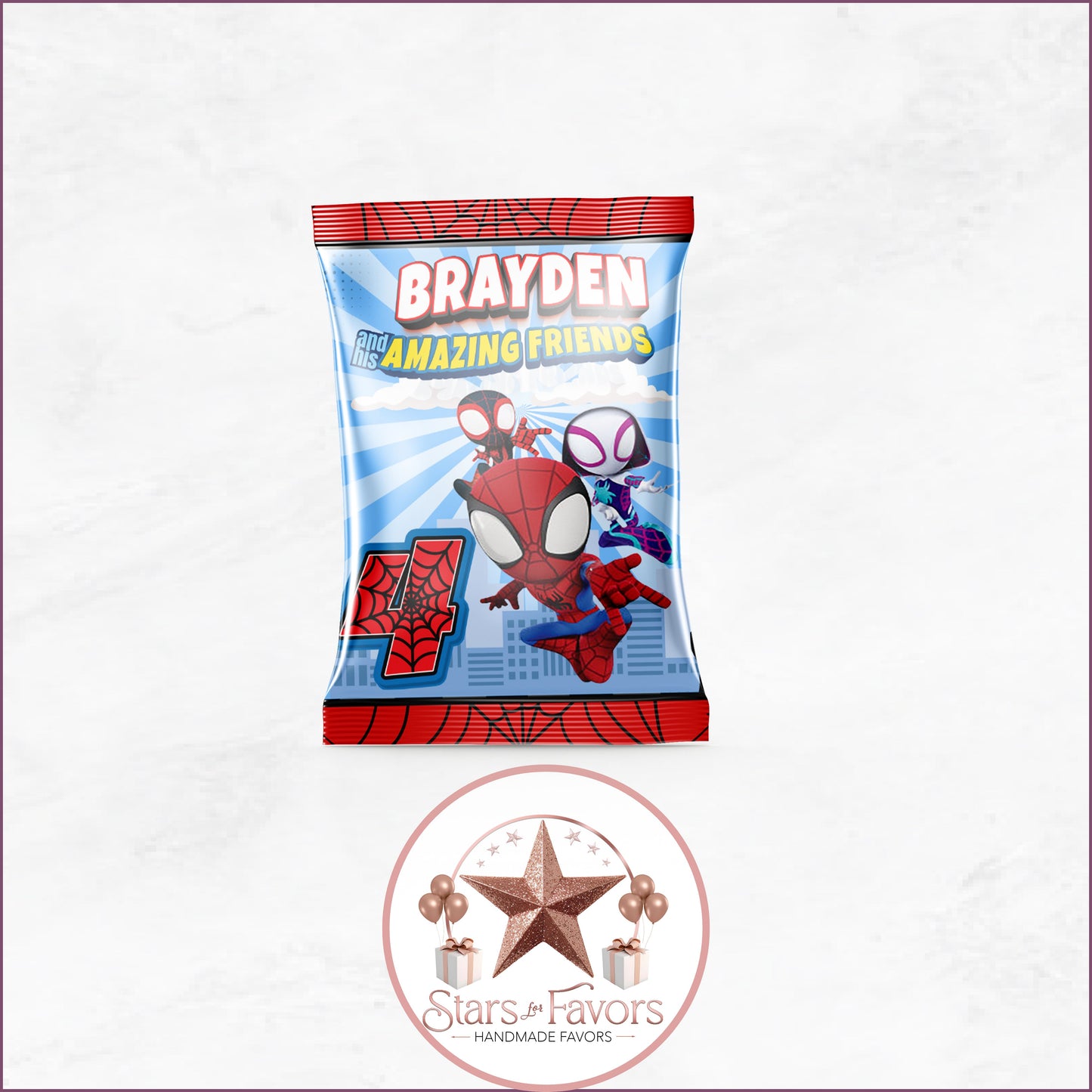 Spidey & Friends Party Favor Collection