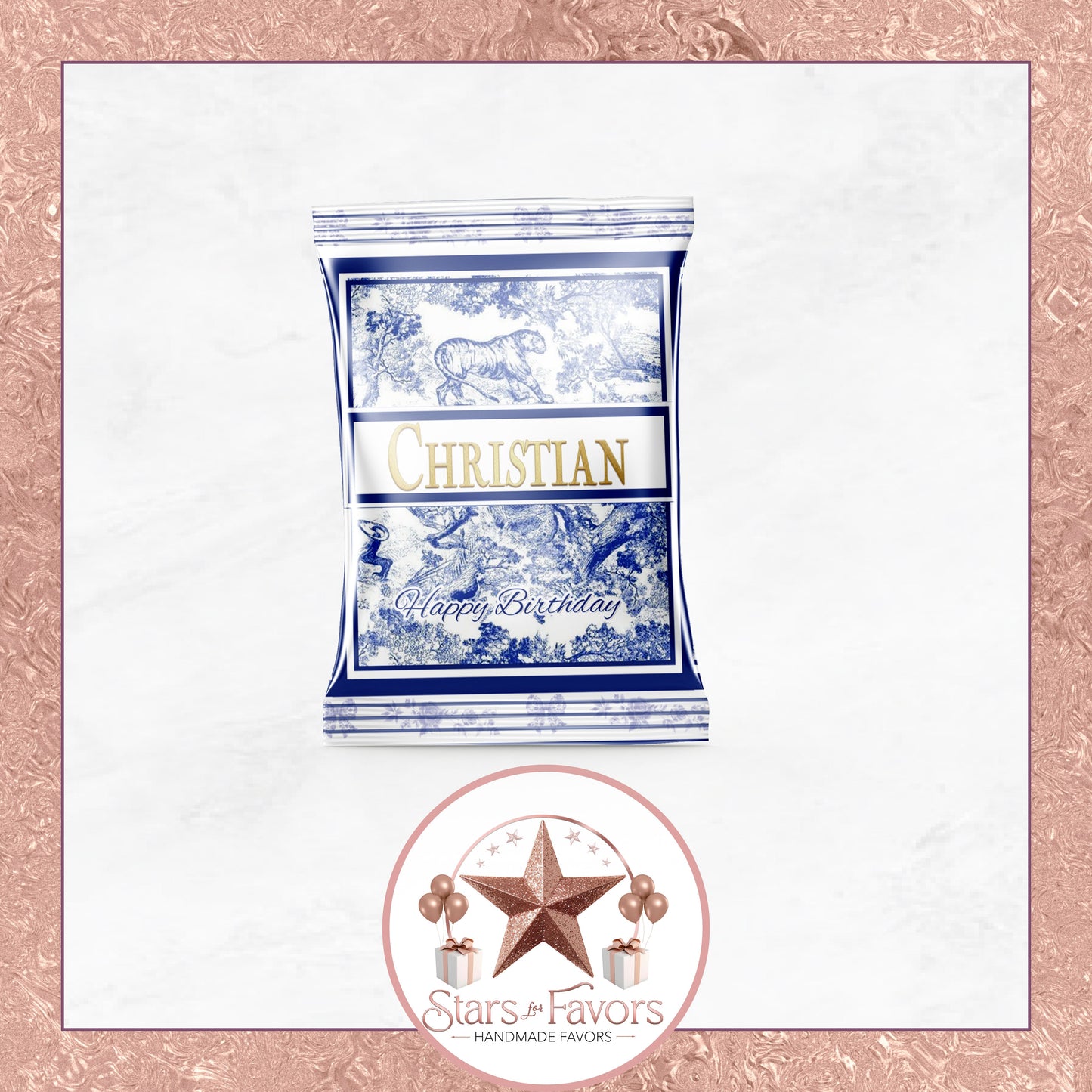 Toile Du Juoy Classic Blue