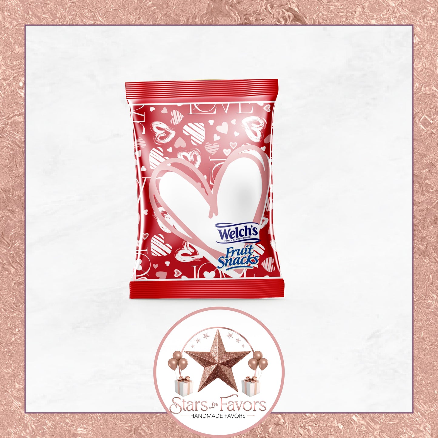 Valentine Hearts Party Favors