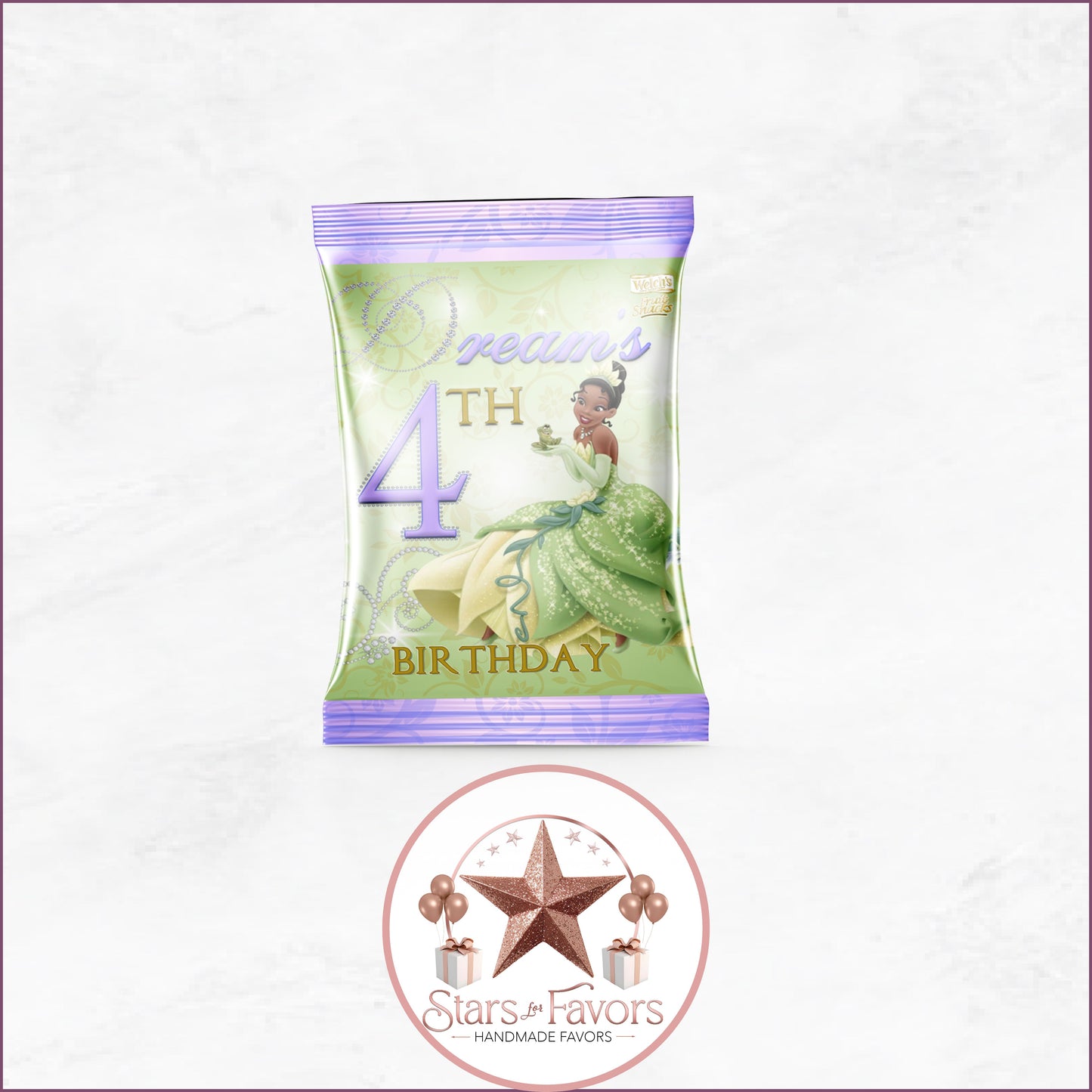 Princess Tiana Birthday Party Favor Collection