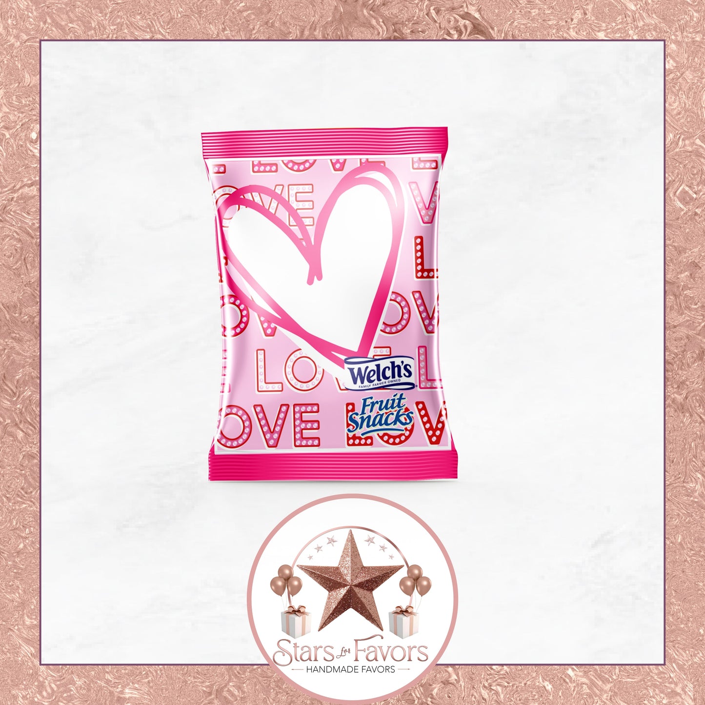 Love Valentine Party Favors