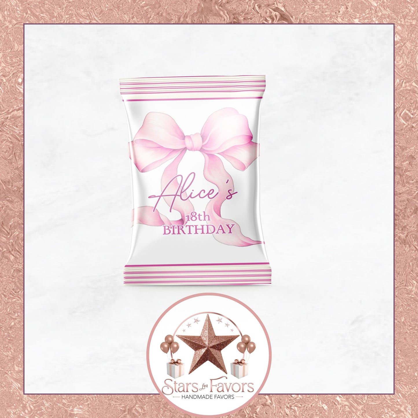 Coquette Pink Bow