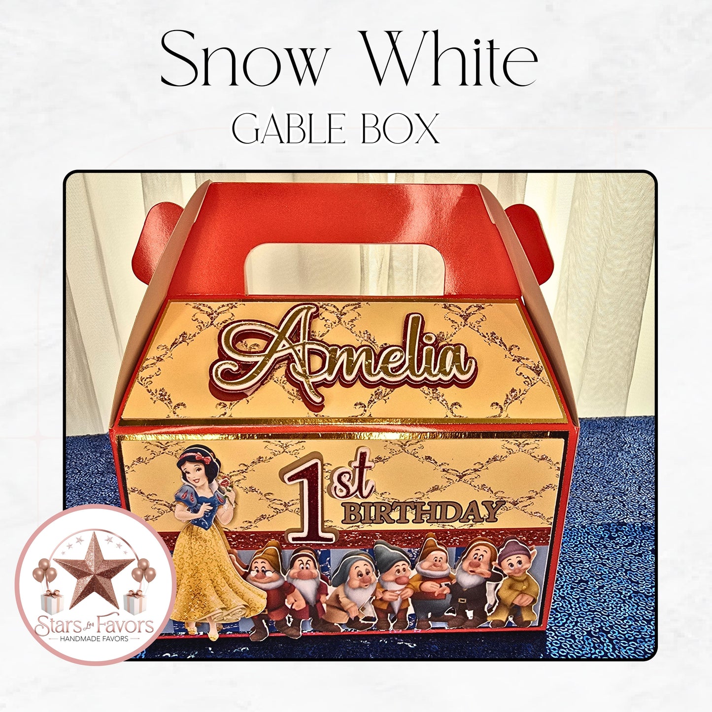 Snow White Gable Boxes