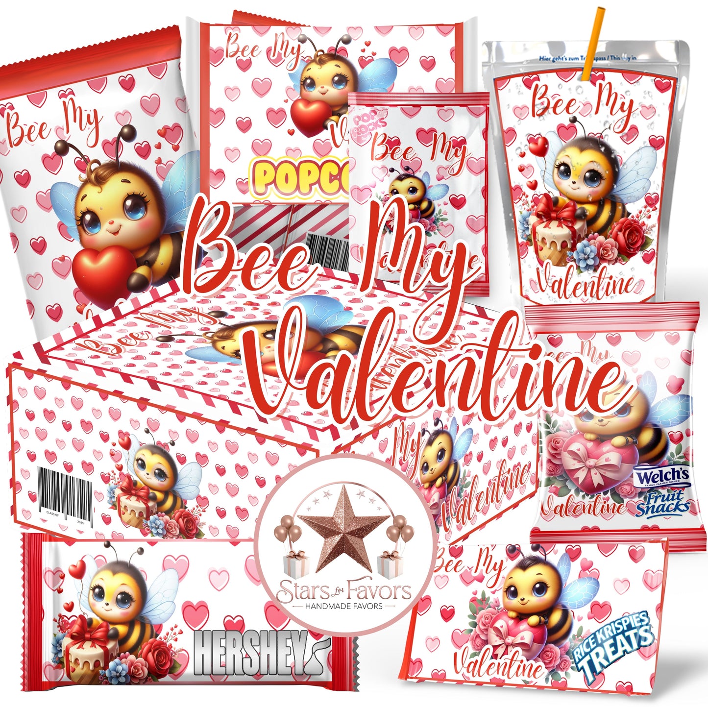 Bee My Valentine Gift Box
