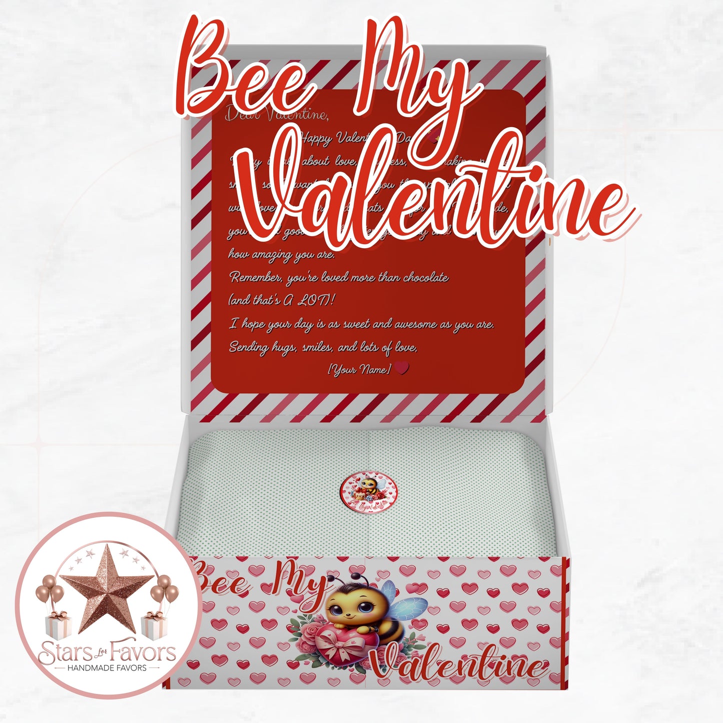 Bee My Valentine Gift Box