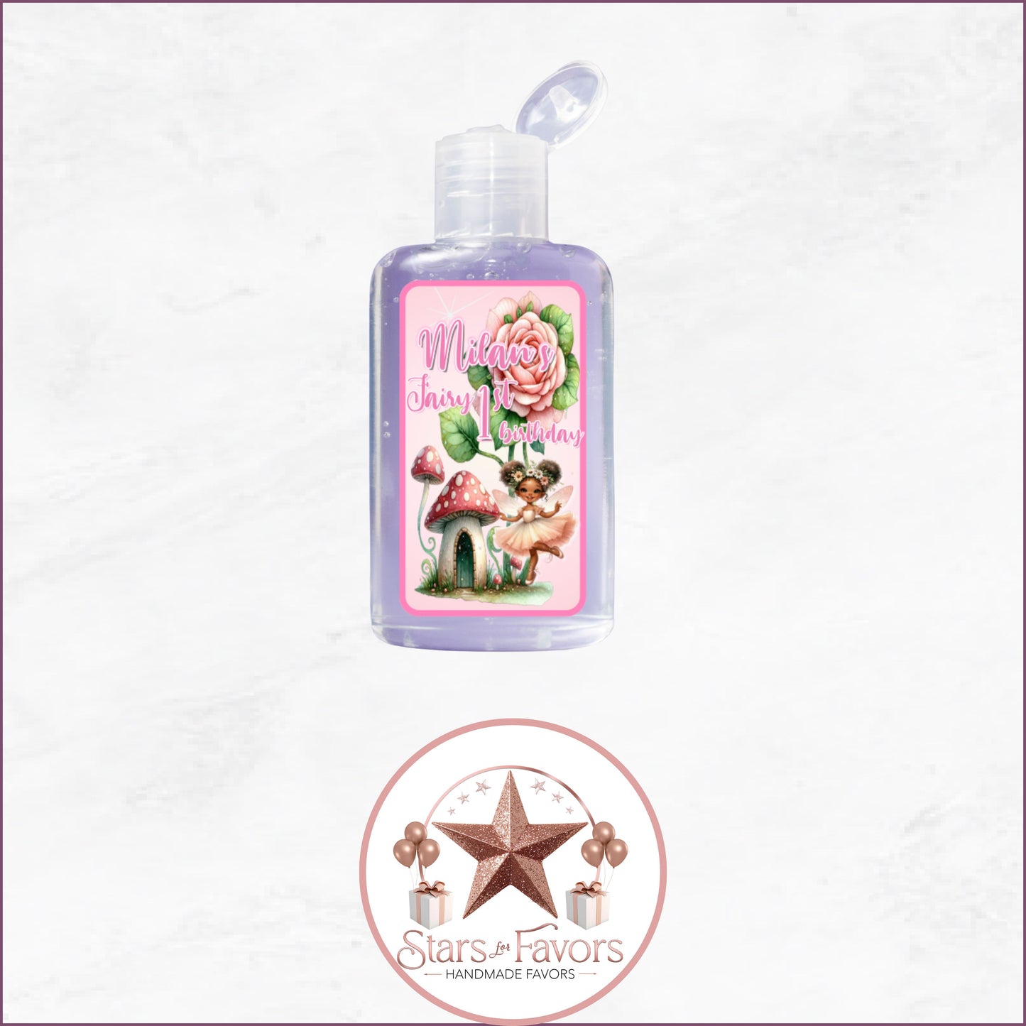 Pink Fairy Garden Party Favor Collection