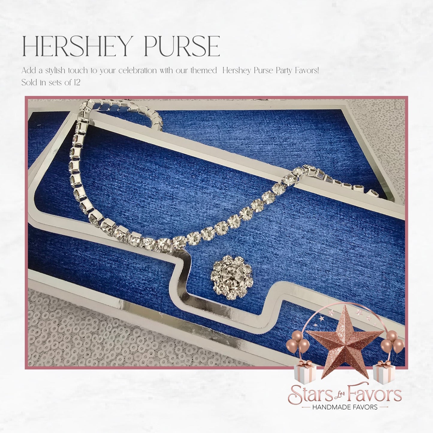 Denim & Diamonds Hershey Purse