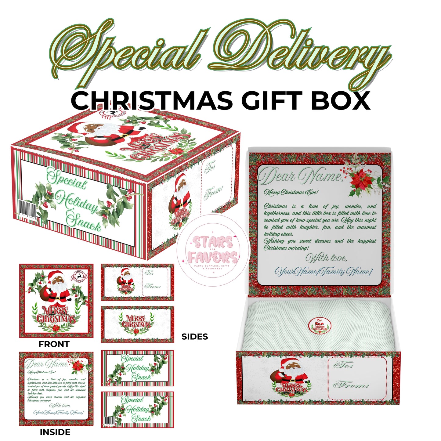 Special Delivery Christmas Eve Gift Box