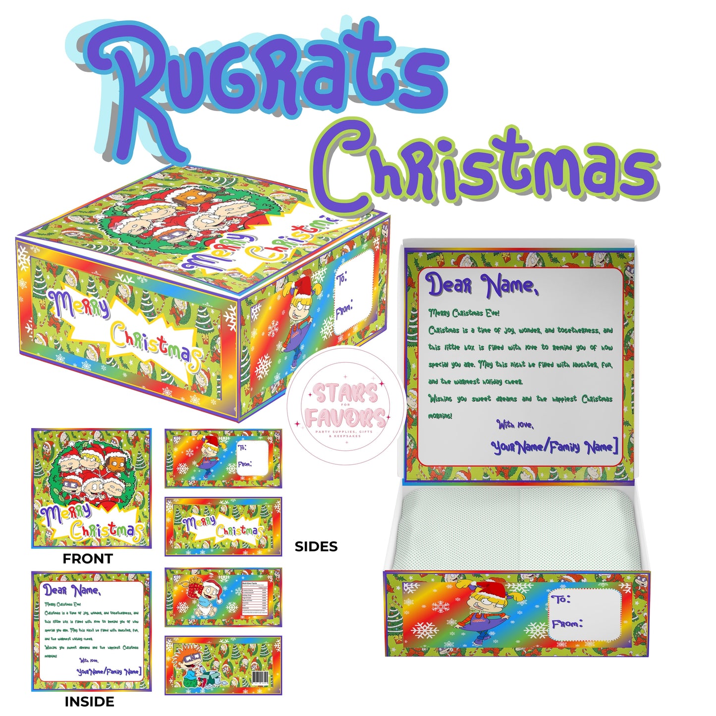 Rugrats Christmas Eve Gift Box