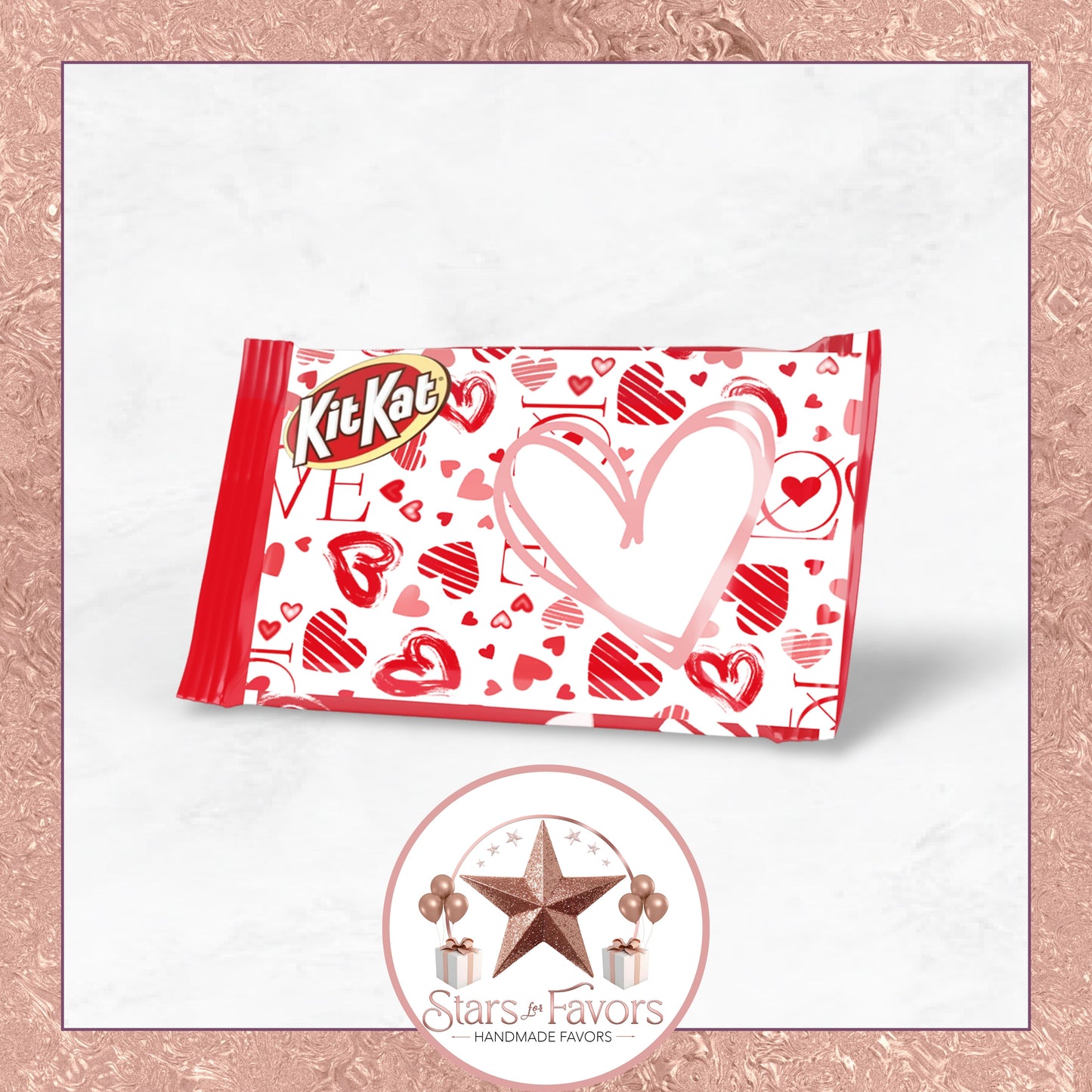 Valentine Hearts Party Favors