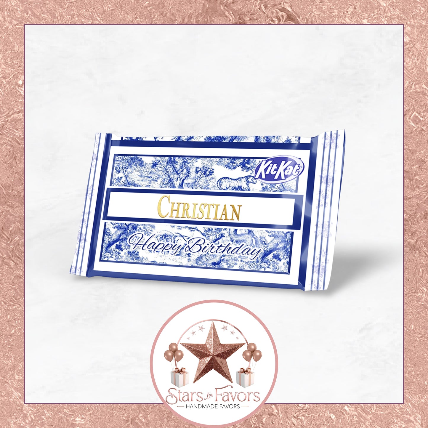 Toile Du Juoy Classic Blue