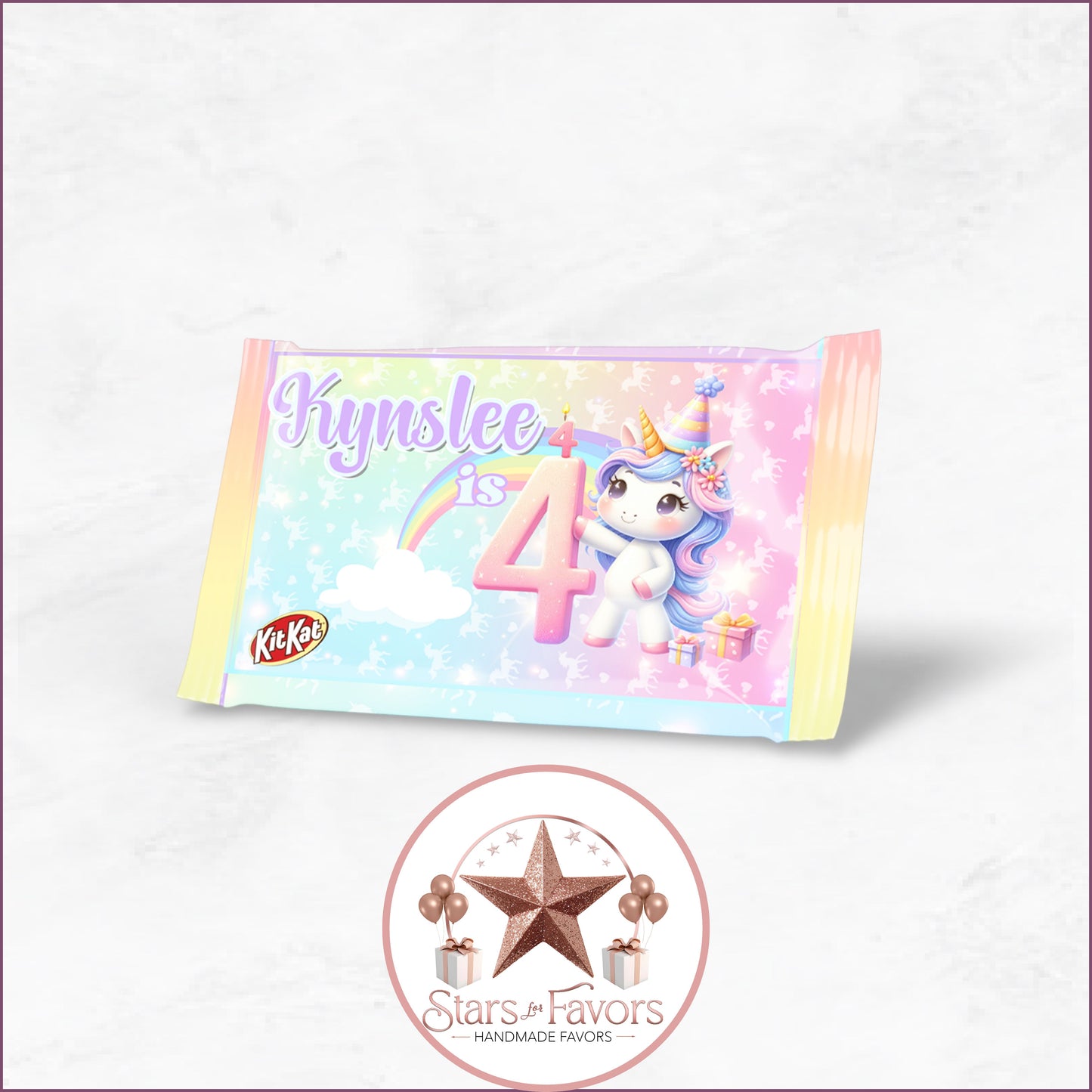 Rainbow Sparkle Unicorn Party Favor Collection
