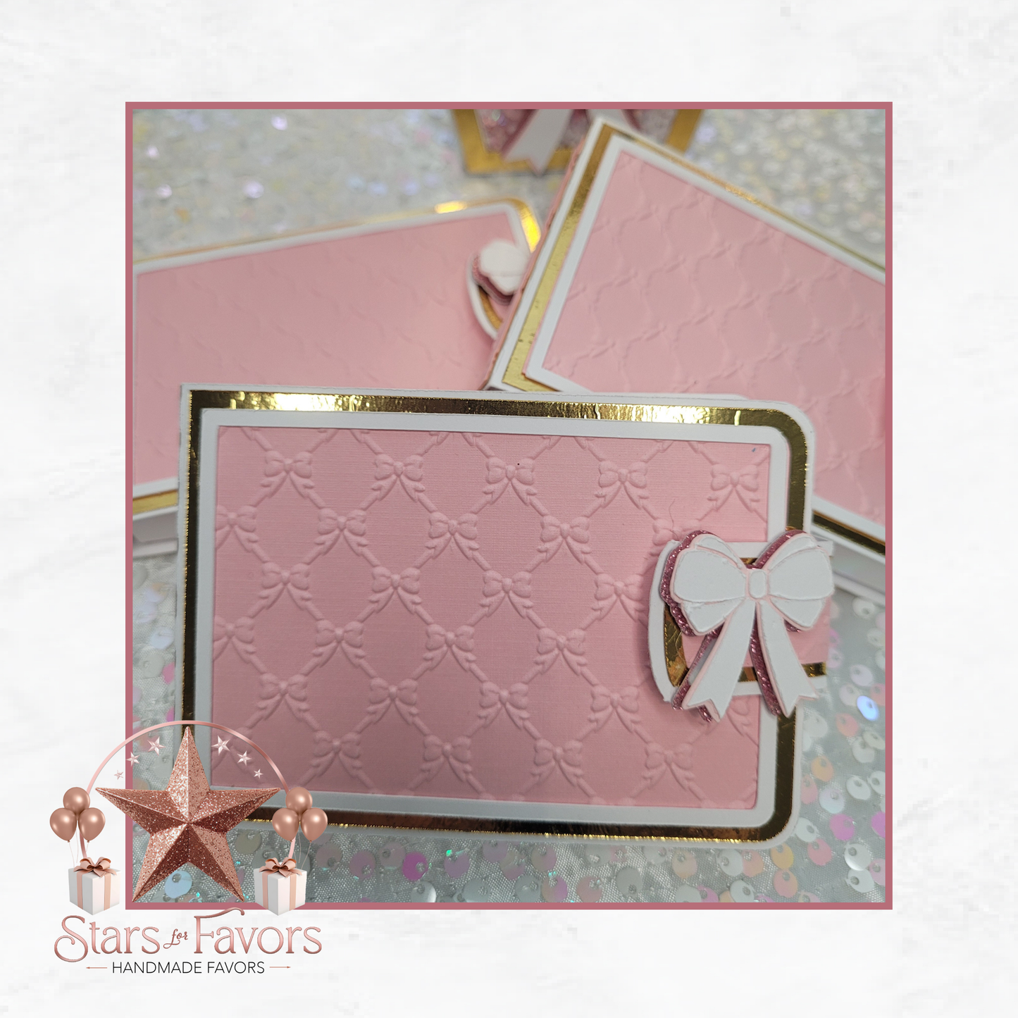 Pink Bows Kit Kat Wallet